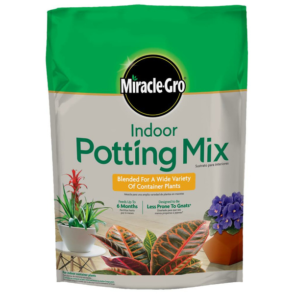 Lowe's MiracleGro Indoor Potting Mix SameDay Delivery Instacart