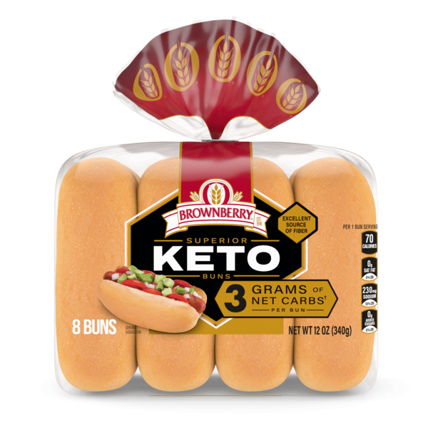 Brownberry 8 count, Keto Buns Same-Day Delivery or Pickup