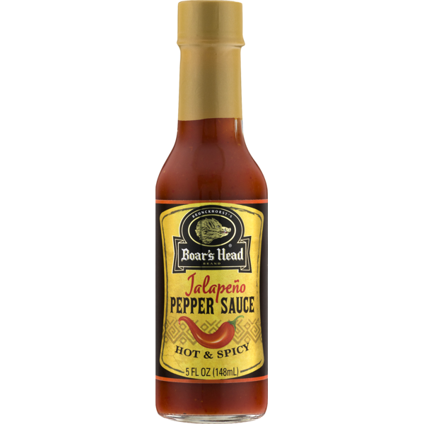 Boar's Head Jalapeno Pepper Sauce Hot & Spicy (5 fl oz) Instacart