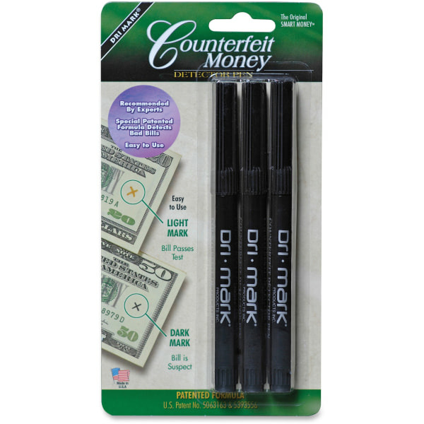 Dry Mark Counterfeit Money Detector Pen