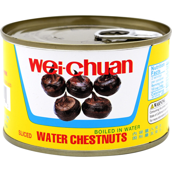 Wei-Chuan Water Chestnuts, Sliced