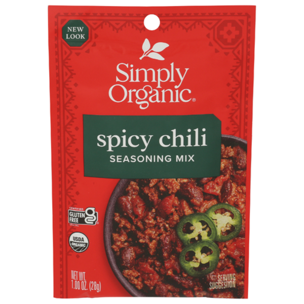 Simply Organic Organic Spicy Chili Seasoning Mix