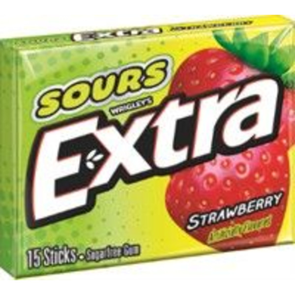Extra Sours Strawberry Single  10ct