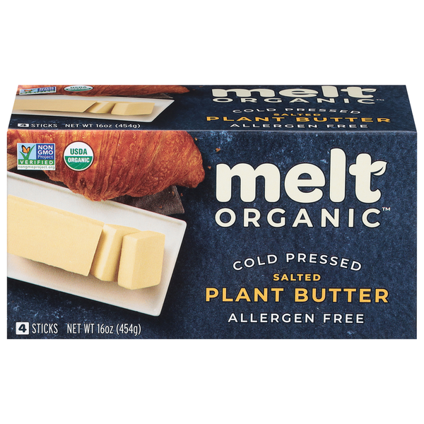 Melt Organic Plant-Based Butter Sticks Same-Day Delivery or Pickup