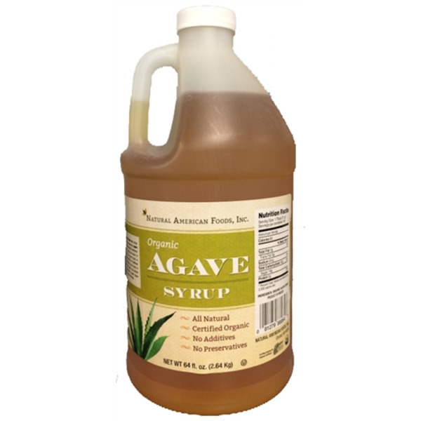 Natural American - Organic Agave Syrup - 64 oz