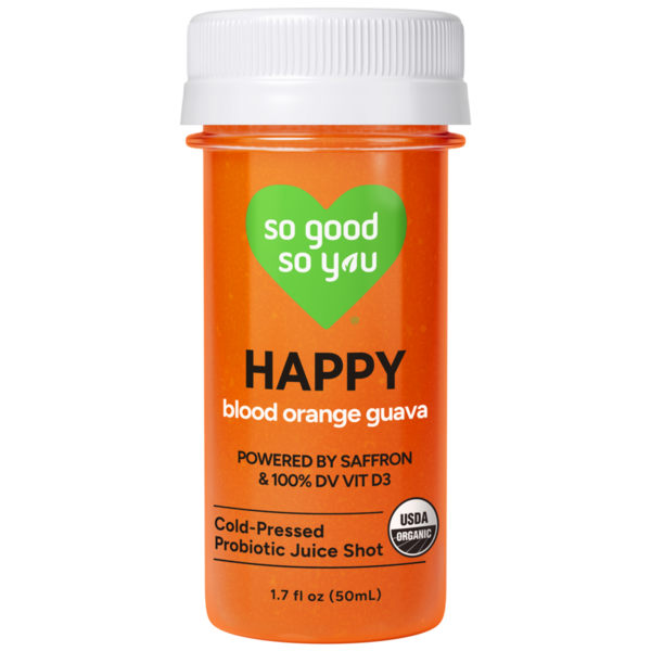 So Good So You Happy Blood Orange Guava Probiotic Juice Shot