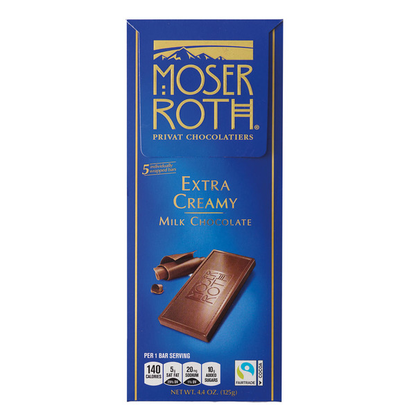 Moser Roth Milk Chocolate Bar