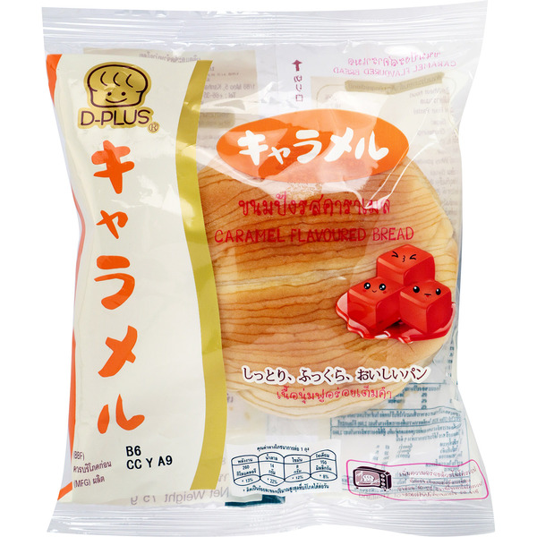 D-plus Caramel Flavored Bread