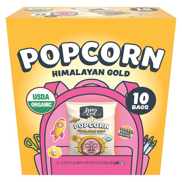 あっちゃん　女の子モーヴピンクSサイズ 36枚入り×6袋 Lesserevil LesserEvil Snack Pack Popc, Popcorn Pack Same-Day