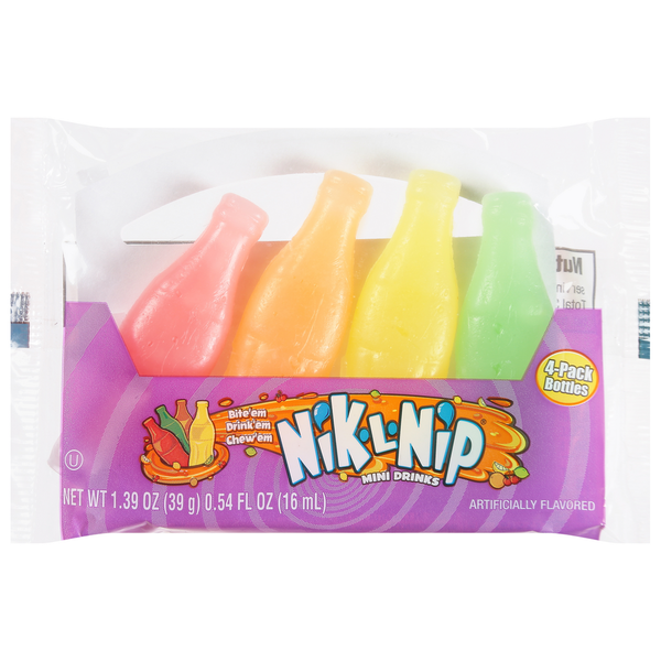 Nik L Nip Mini Drinks, 4-Pack Bottles Same-Day Delivery or Pickup