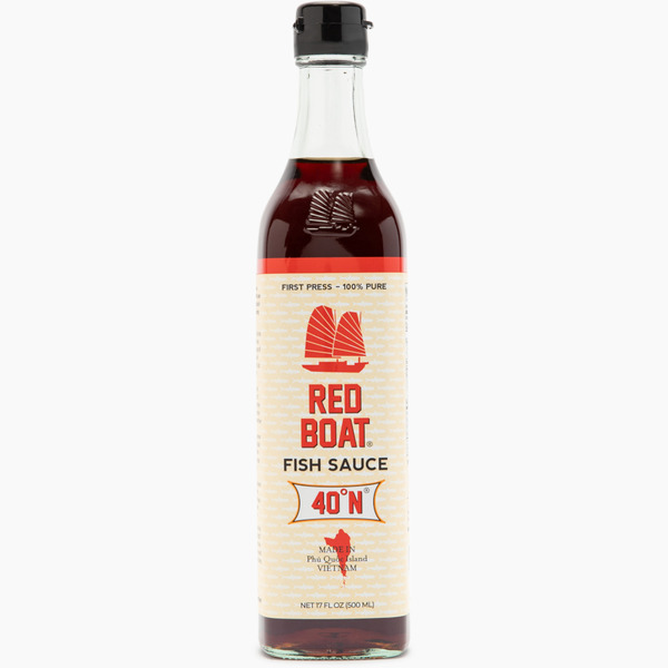 Red Boat Fish Sauce 40N, 100% Pure Flavor, Keto, Paleo