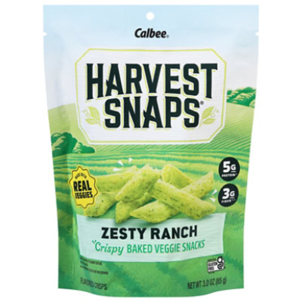 Albertsons Harvest Snaps Crispy Baked Zesty Ranch Veggie Snacks Same ...