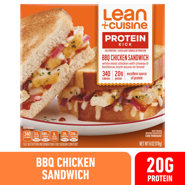 Publix Lean Cuisine Frozen Meal Bbq Chicken Sandwich Same-Day
