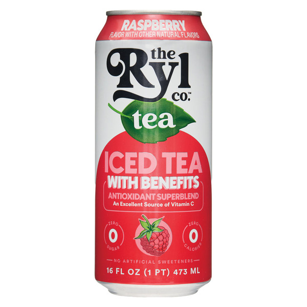 The RYL CO Iced Tea with Benefits, Raspberry