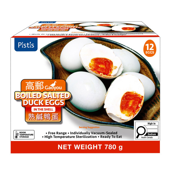 Pistis Boiled Salted Duck Eggs