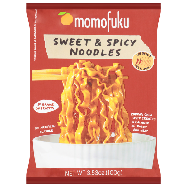 Momofuku Sweet & Spicy Noodles Single Packet Same-Day Delivery or