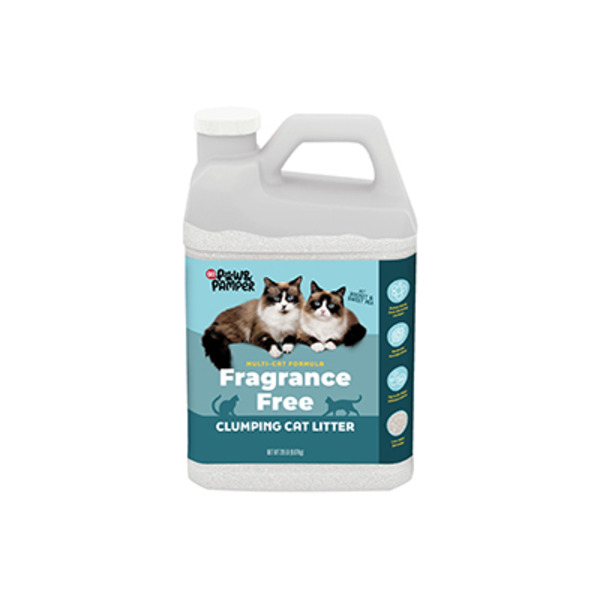 Go Paw & Pamper Fragrance Free Clumping Cat Litter