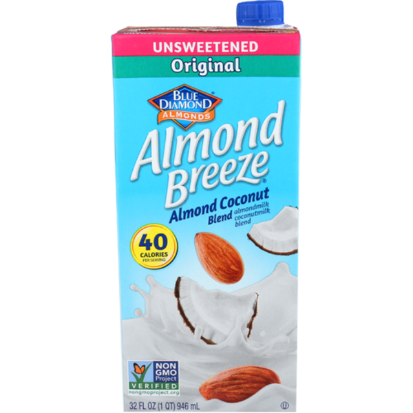 Blue Diamond Unsweet Almond Coconut Milk Blend
