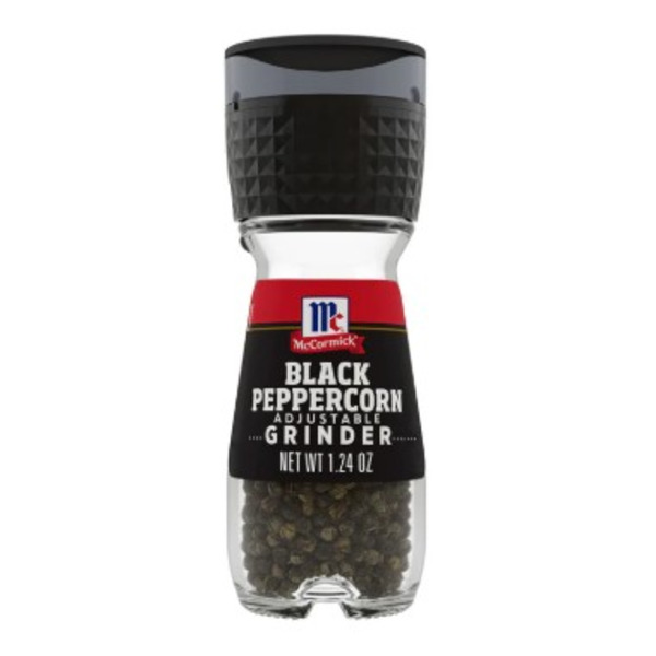 McCormick Black Peppercorn Grinder - 1.24oz