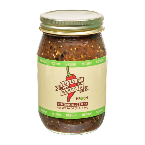 Salsa De Mendoza Red Tomatillo Salsa, Medium Same-Day Delivery or