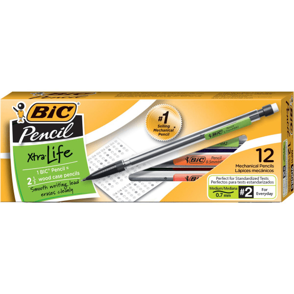BIC Mechanical Pencils, Medium, 0.7 mm