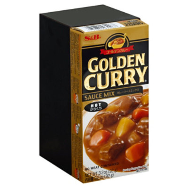 S&B Sauce Mix, Golden Curry, Hot