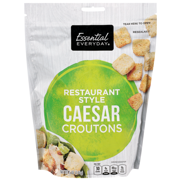 Essential Everyday Croutons, Caesar, Restaurant Style