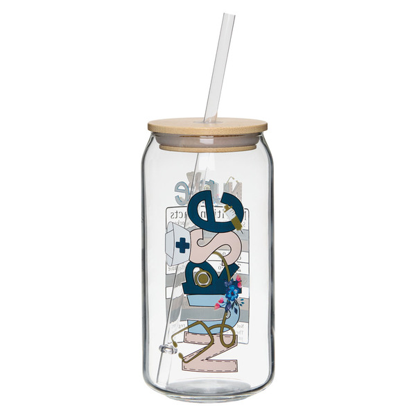 Crofton Glass Cup with Lid, Nurse, 18 fl oz Same-Day Delivery or Pickup |  ALDI
