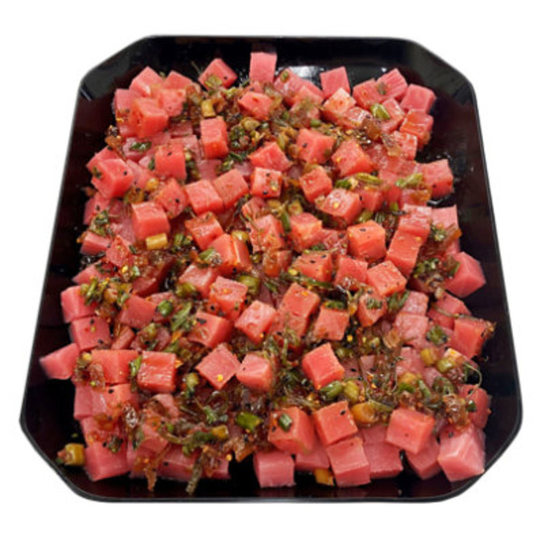 Previously Frozen Ahi Shoyu Tuna Poke With Limu