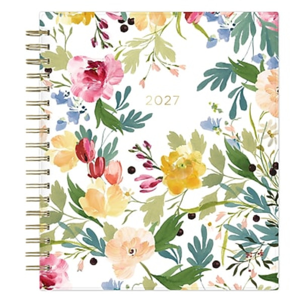 Blue Sky Kelly Ventura Summer Garden 2027 Daily & Monthly Planner, 8 x 10 in