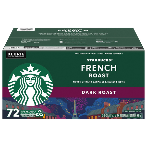 French Roast Dark Roast K-Cup Pods, 72 ct