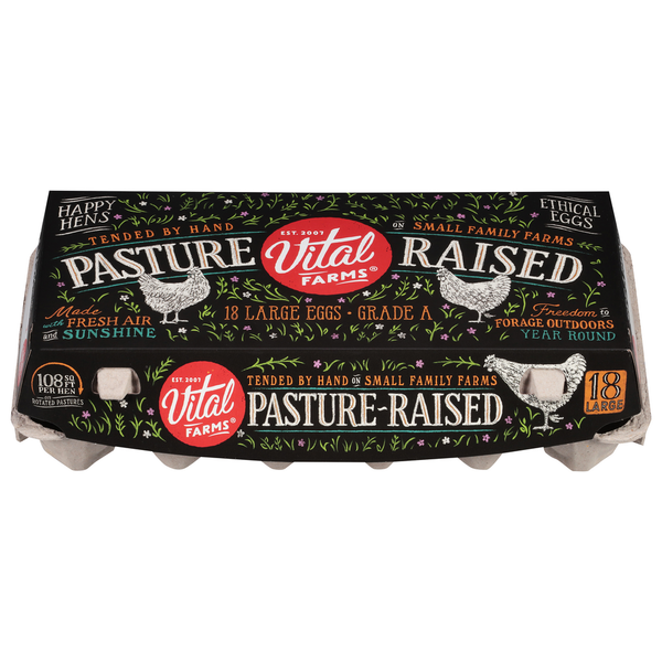 Vital Farms Eggs, Pasture-Raised, Large