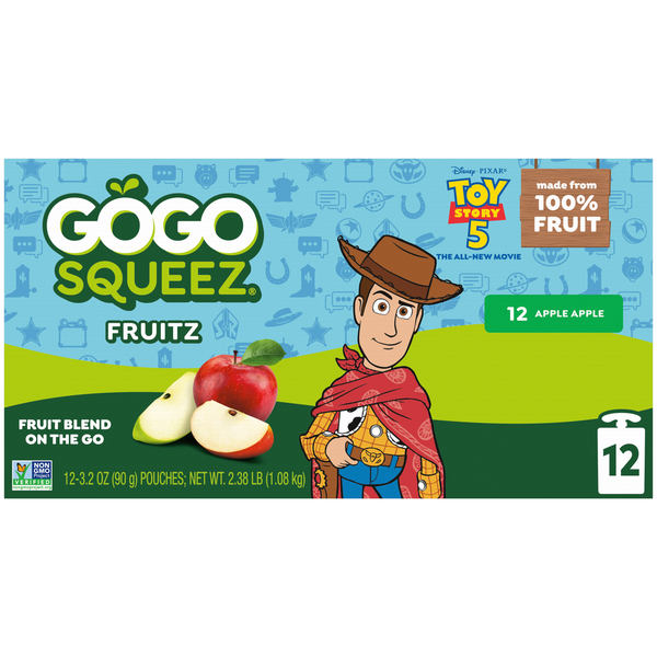 GoGo Squeez Apple Applesauce and Fruit Puree