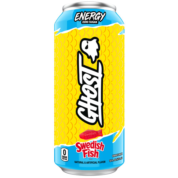 GHOST Energy Ghost Zero Sugar Swedish Fish Same-Day Delivery or
