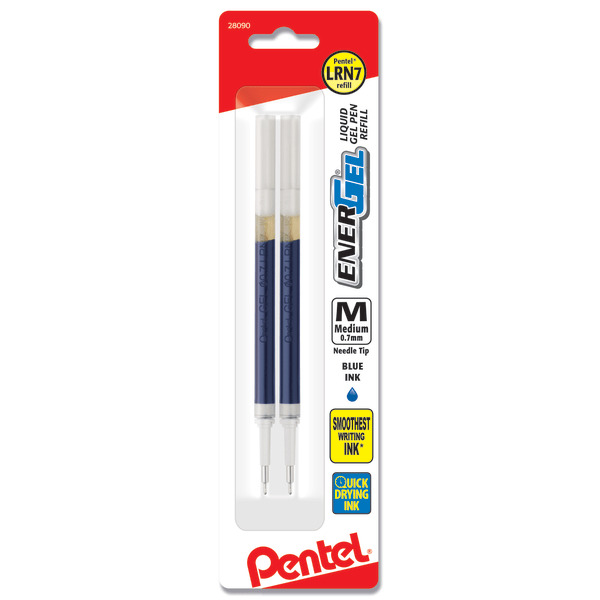 Pentel EnerGel Needle Point Liquid Gel Pen Refills - Blue - 0.7 mm