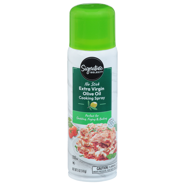 Signature SELECT Cooking Spray, No Stick, Olive Oil, Extra Virgin