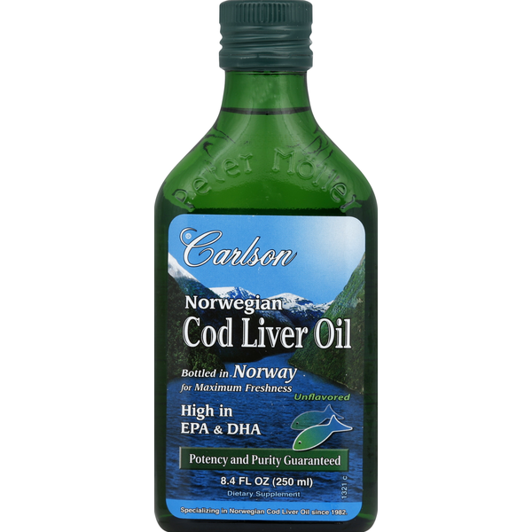 l-carnitine cod liver oil Carlyle Liquid | 16 fl oz | Pack of 3 Bottles | Lemon Flavor | Norwegian Carlson Cod Liver Oil Same-Day