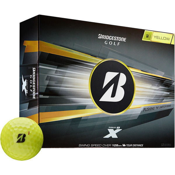 Bridgestone Golf 2026 Tour B X Golf Balls - Yellow
