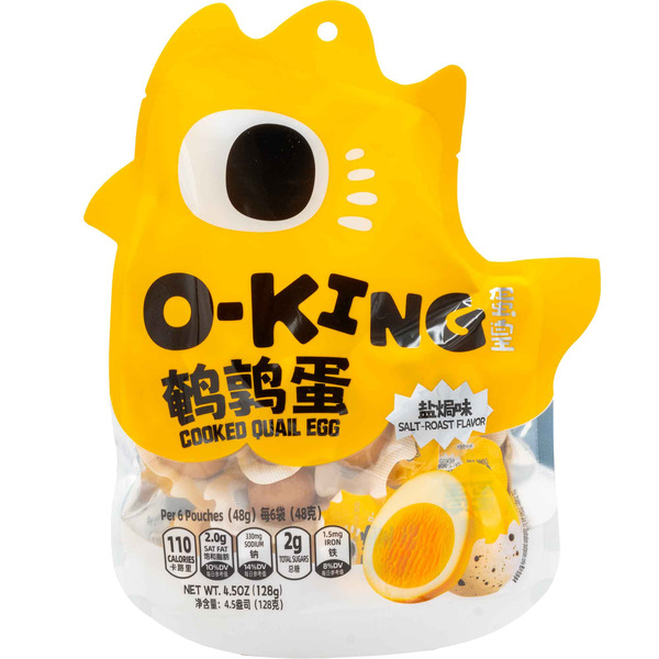 O-King Salt Roast Flavor Cooked Quail Eggs