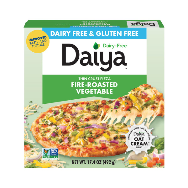 Daiya Dairy Free Gluten Free Fire Roasted Vegetable Pizza Same-Day