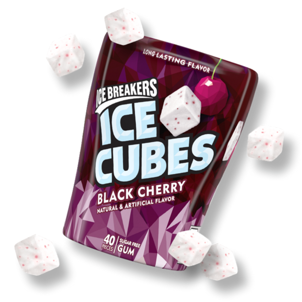 Ice Breakers - Black Cherry Gum - 6/3.24 oz