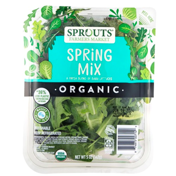Sprouts Organic Spring Mix