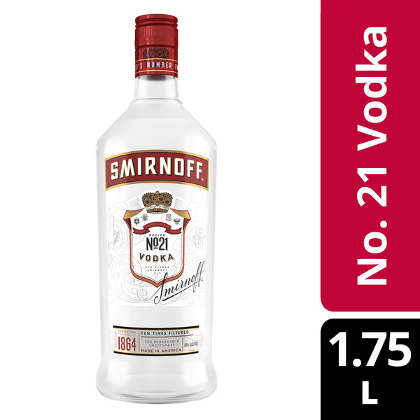 Smirnoff No. 21 80 Proof Vodka Same-Day Delivery | Publix Liquors