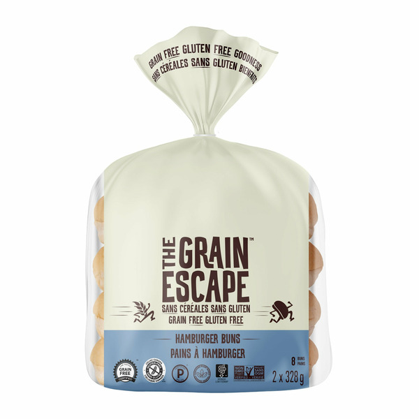 The Grain Escape Grain Free, Gluten Free, Hamburger Buns