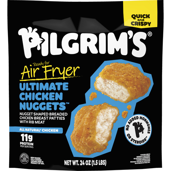 Pilgrim's Pride Brand Ultimate Chicken Nuggets Nugget Shaped