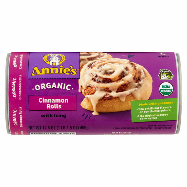 【超新作】 Annie's Organic Cinnamon Roll Cereal, USDA Certified Breakfast 10