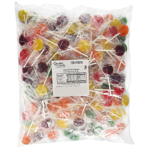 Quality Candy - Assorted Lollipops - 5 lb bags
