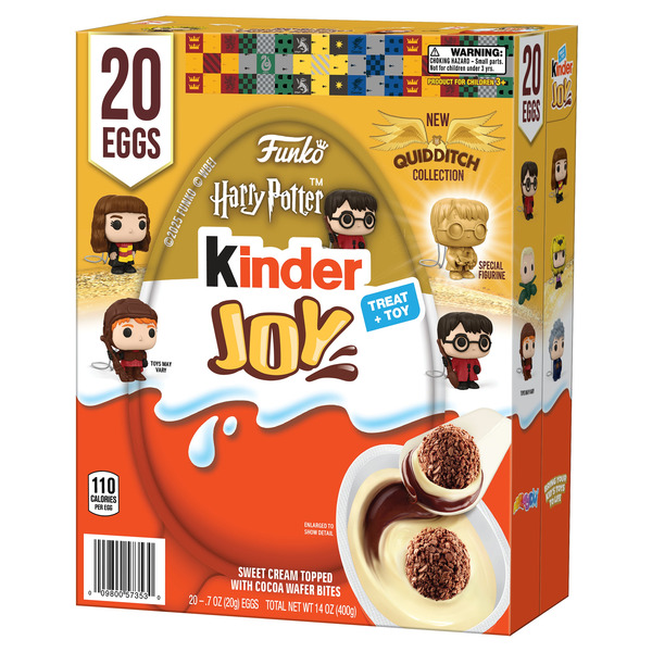 Kinder Funko Harry Potter Quidditch Treat Toy Joy Eggs Same-Day