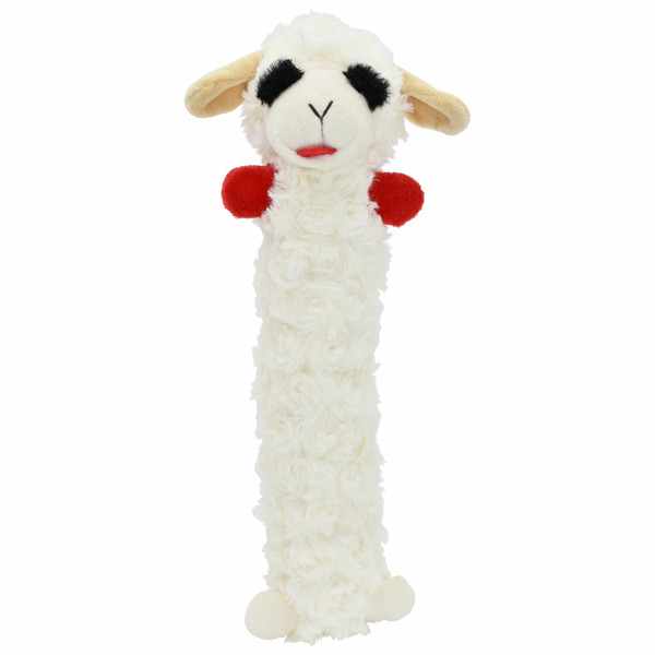 Multipet International Squeaky Lamp Chop Loofa Dog Toy
