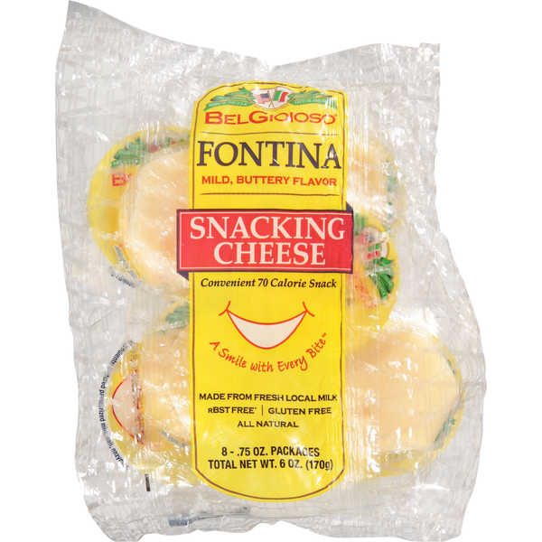 BelGioioso Snacking Cheese, Fontina